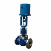 Electric steam control valve feature and instruction