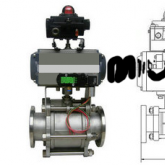 How to reduce the air leakage rate of pneumatic vacuum ball valve
