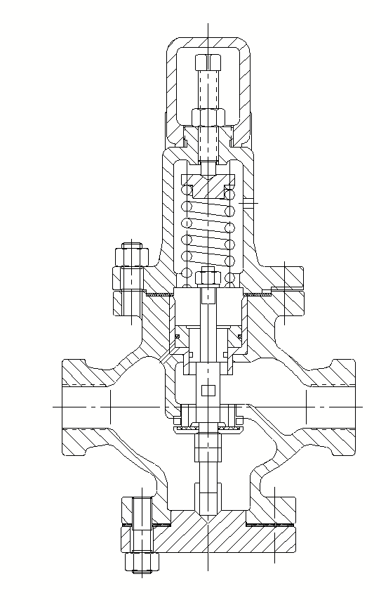 pressure reducing valve drawing