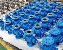 Manual lubricated plug valve