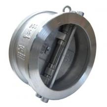 H76H Wafer double disc check valve